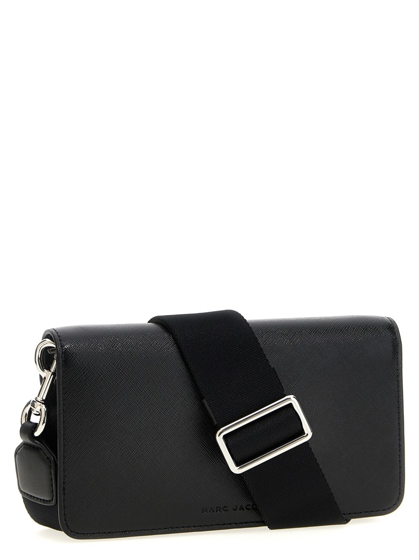 Marc Jacobs 'the Longshot' Wallet On Chain In Black