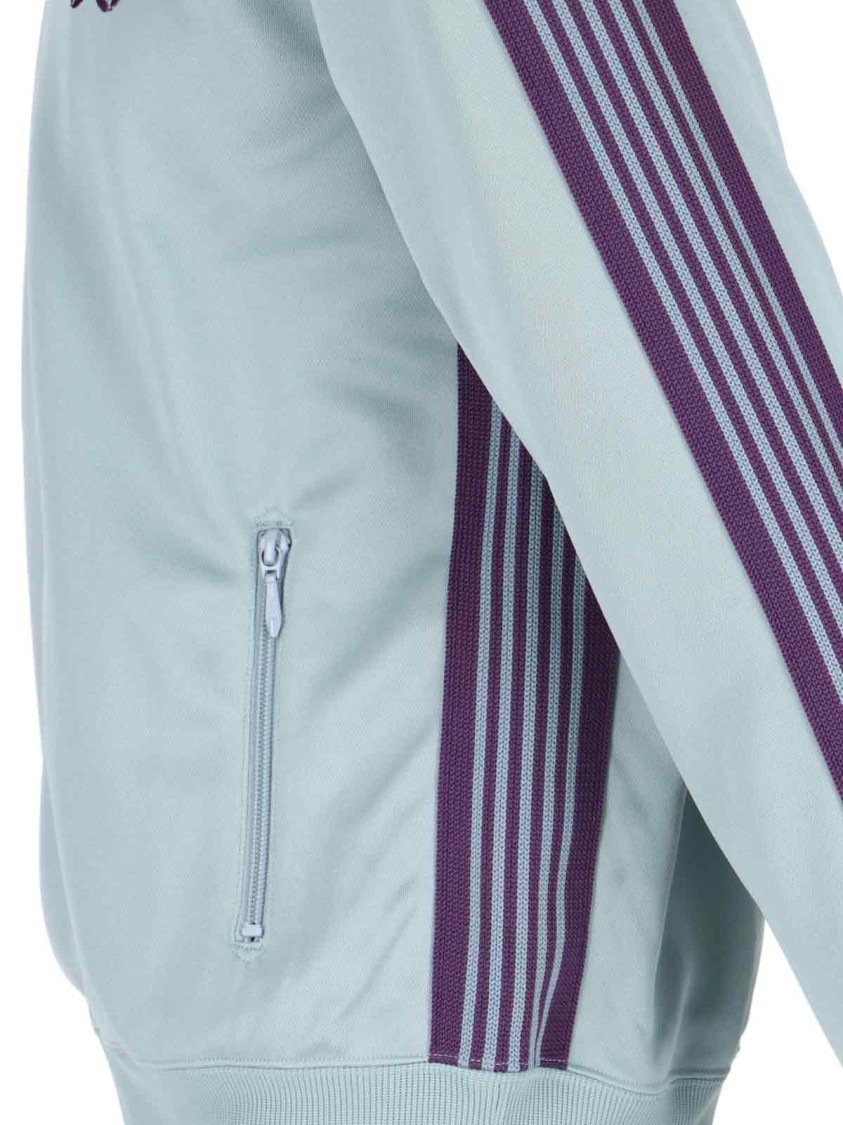 Shop Needles High-collared Zip Jacket – Light Blue