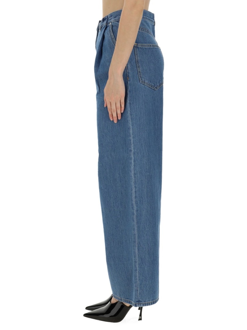 Givenchy Relaxed Fit High-waist Denim Jeans In Blue