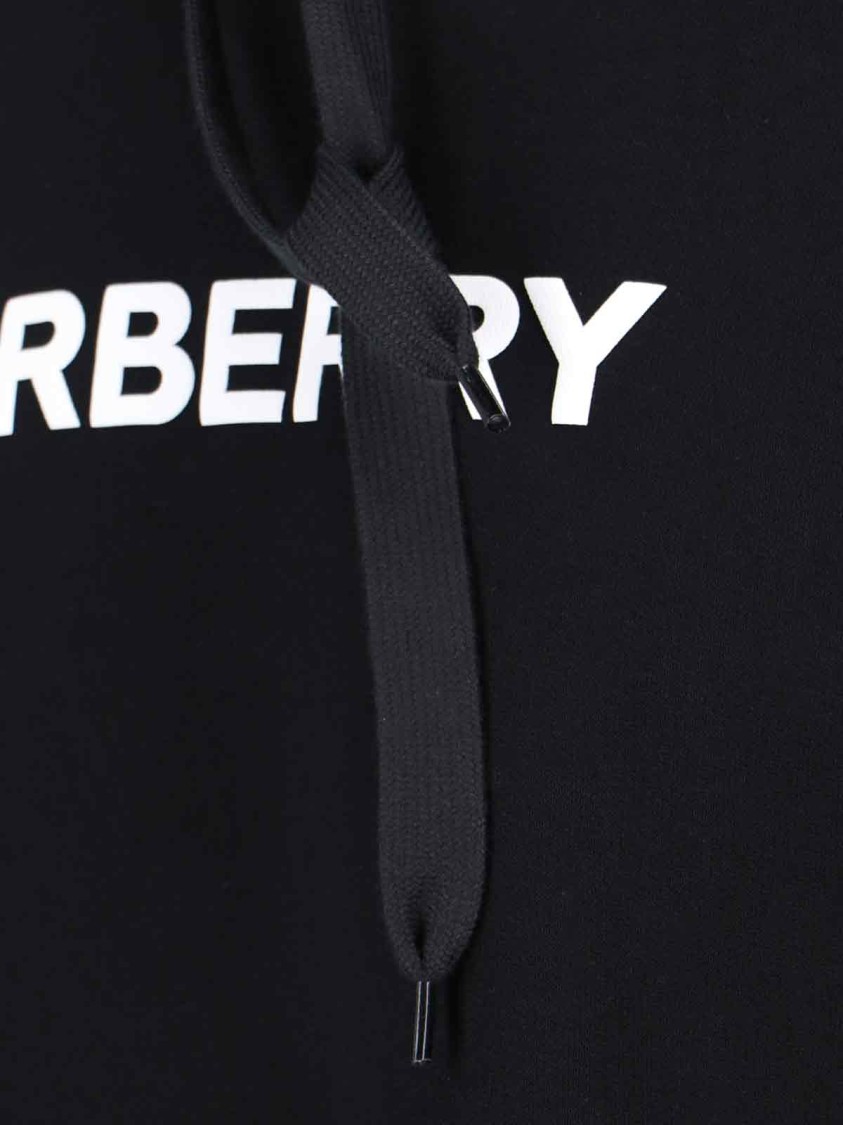 Shop Burberry Logo Hoodie – Black