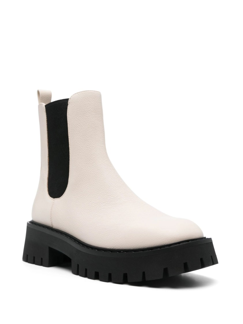 Michael Kors Asher Flat Bootie In Neutral
