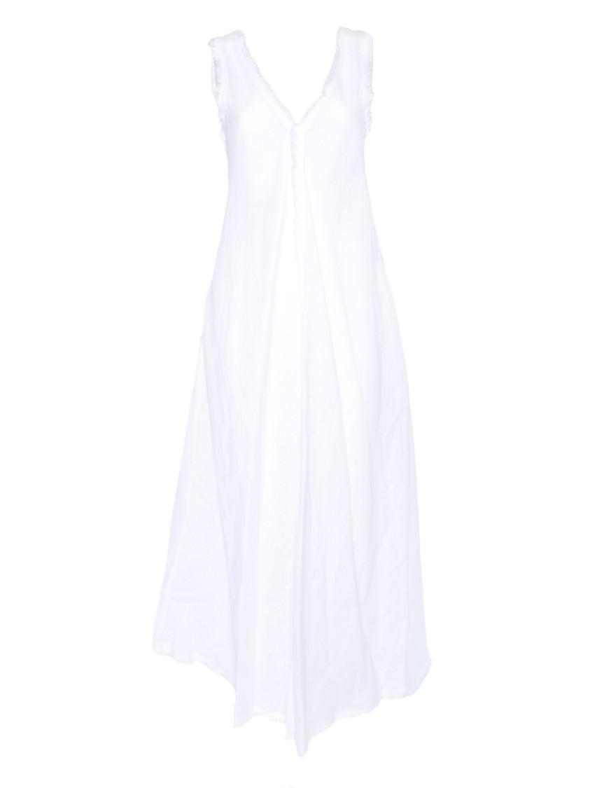 P.a.r.o.s.h . Flowing Maxi Dress With Deep V-neckline