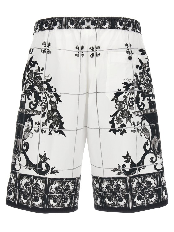 【関税込み】dolce & gabbana Maiolica' print bermuda shorts Dolce & Gabbana Maiolica' Print Bermuda Shorts | THE LIST