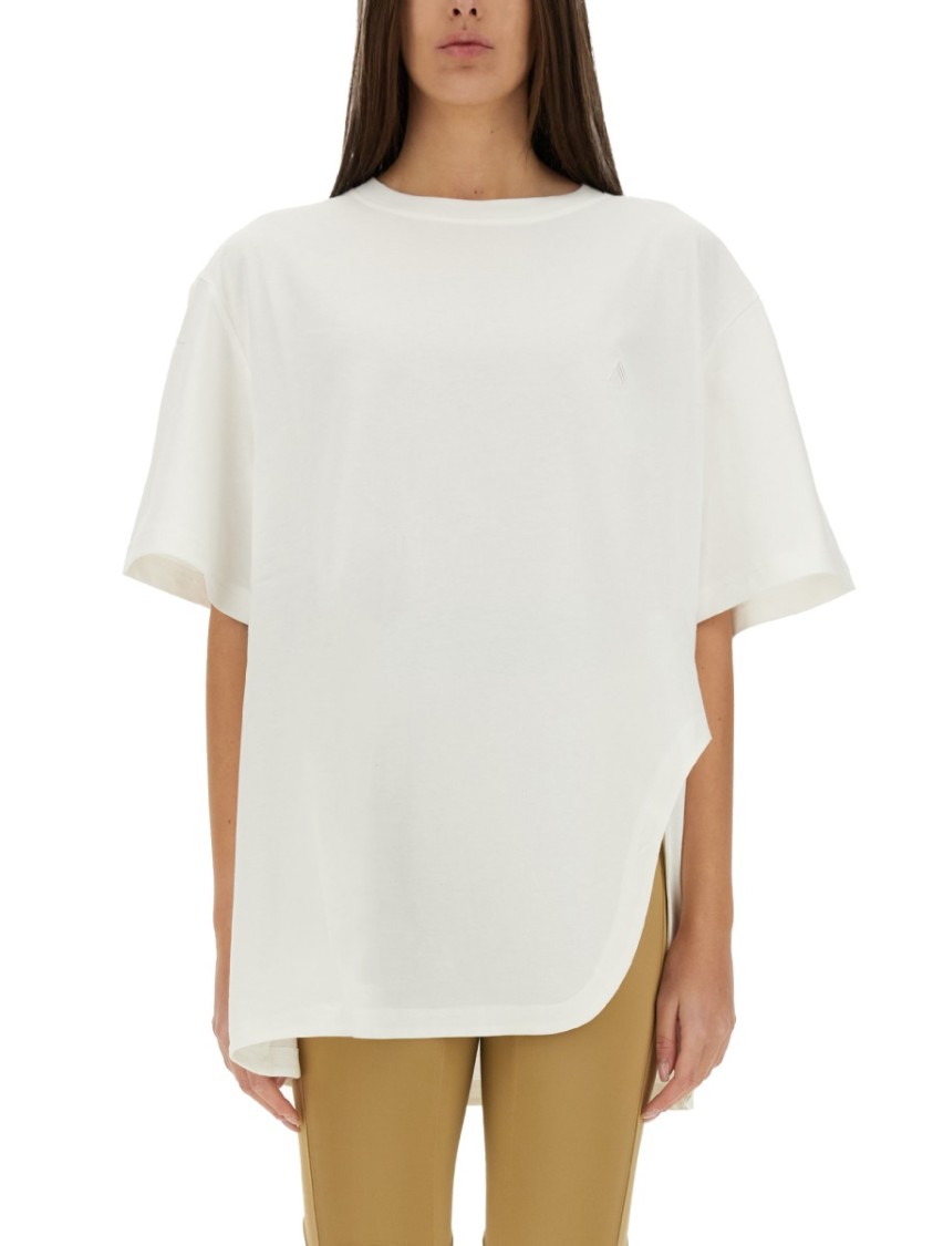 Attico Short-sleeved T-shirt In White