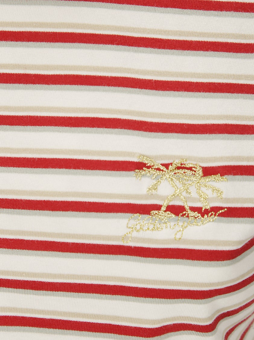 Golden Goose Journey W's Slim Polo T-shirt In Red