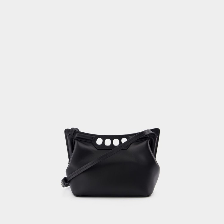 ショルダーバッグ・ポシェット Alexander Mcqueen The Mini Peak Purse - Leather - Black 0400020146644_BLACK?wid=600&