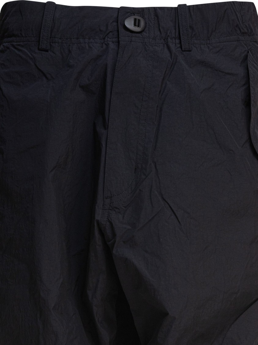 Goldwin Helicoid" Cargo Trousers In Black