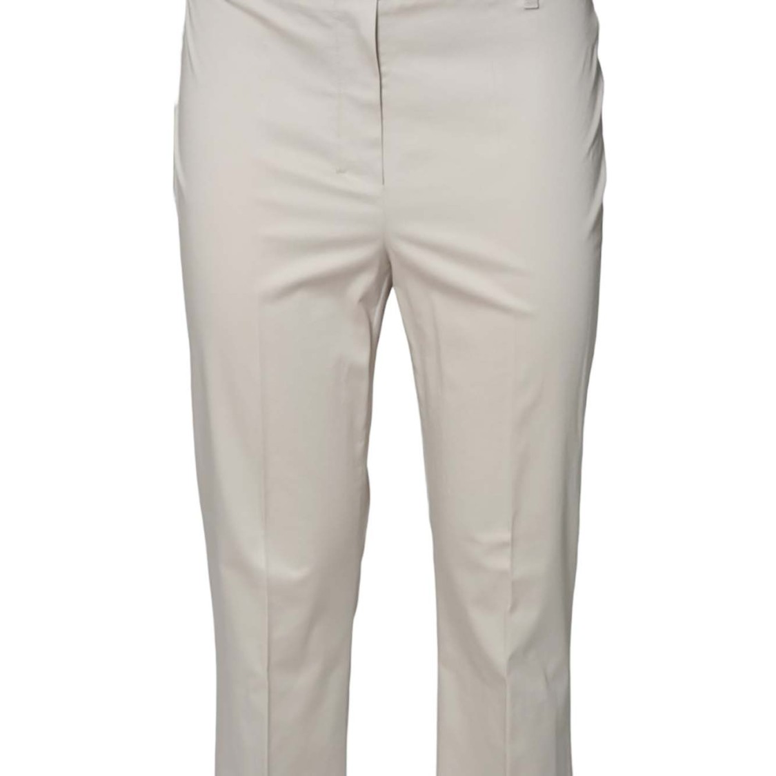 Shop Max Mara Felice Skinny Pants In Beige Satin