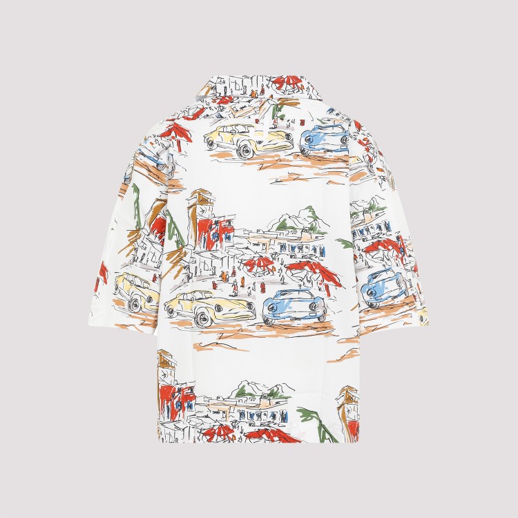 Jacquemus La Chemise Casaco White Cotton Shirt Casual Shirt