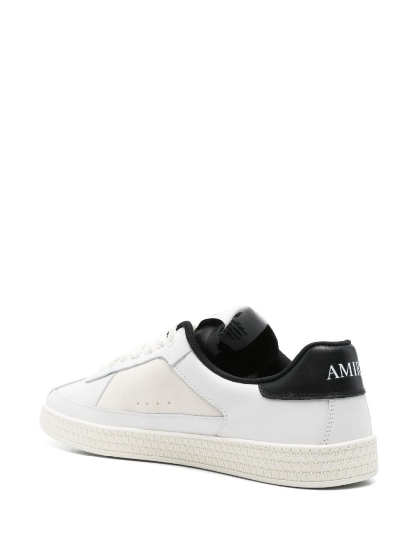 Amiri Pacific Low Top Sneaker With Star Patches In White