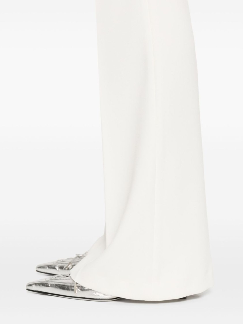 BLUGIRL BLUGIRL WIDE LEG TROUSERS WITH BUTTON AND ZIP FASTENING