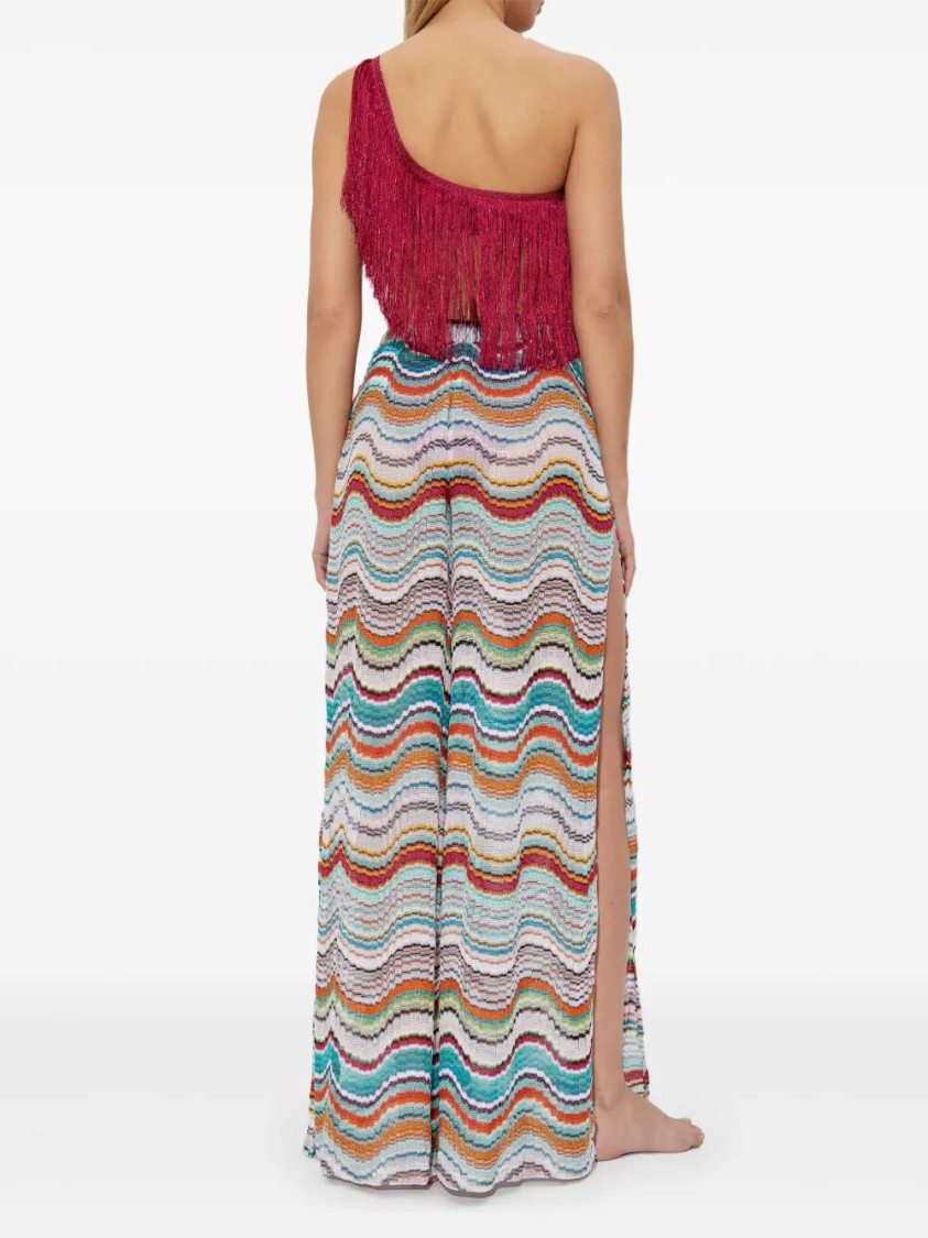 Missoni Wavy Print Beach Pants In Multi