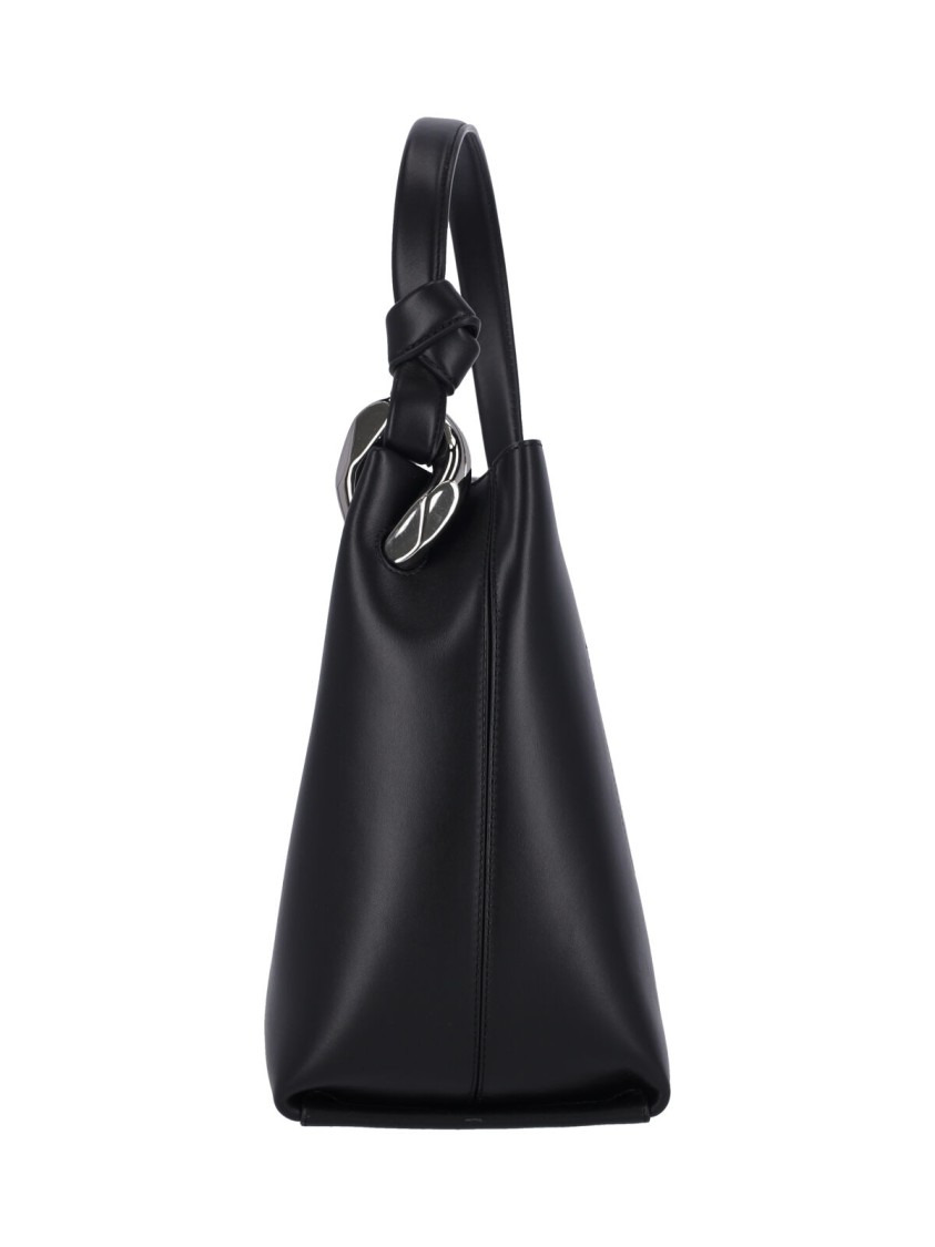 Jw Anderson J. W. Anderson Croner Bucket Bag – Black In Black