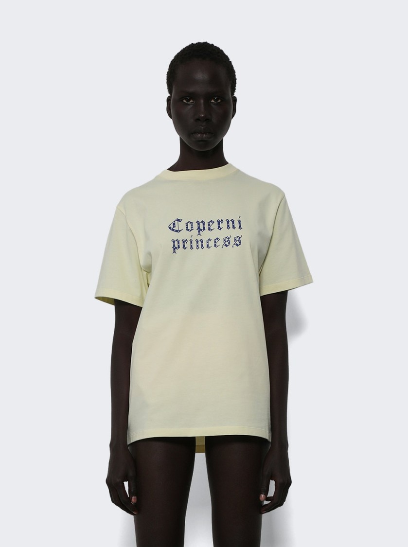 Coperni Fitted T-shirt With Playful Graphic And Round Neckline
