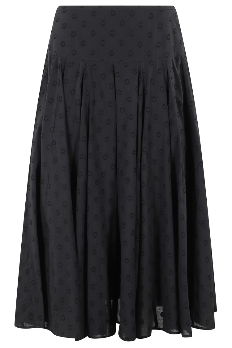 Shop Ulla Johnson Luisa Skirt In Black