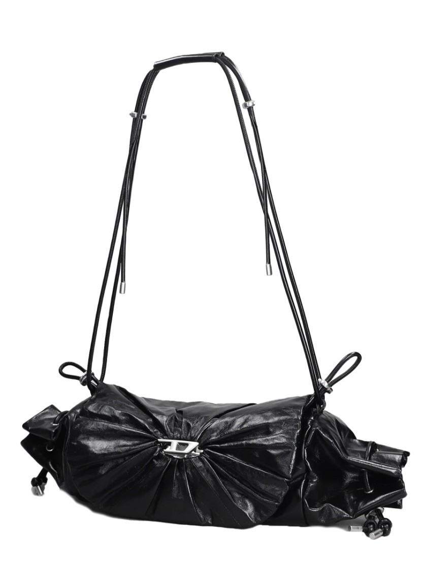 Shop Diesel "scrunch-d" Shoulder Bag