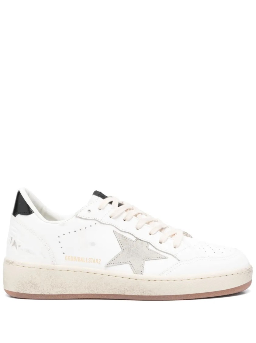 Golden Goose Classic Low-top Sneakers With Perforated Toe In White