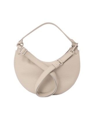 Orciani Crescent-shaped Handbag In Smooth Leather