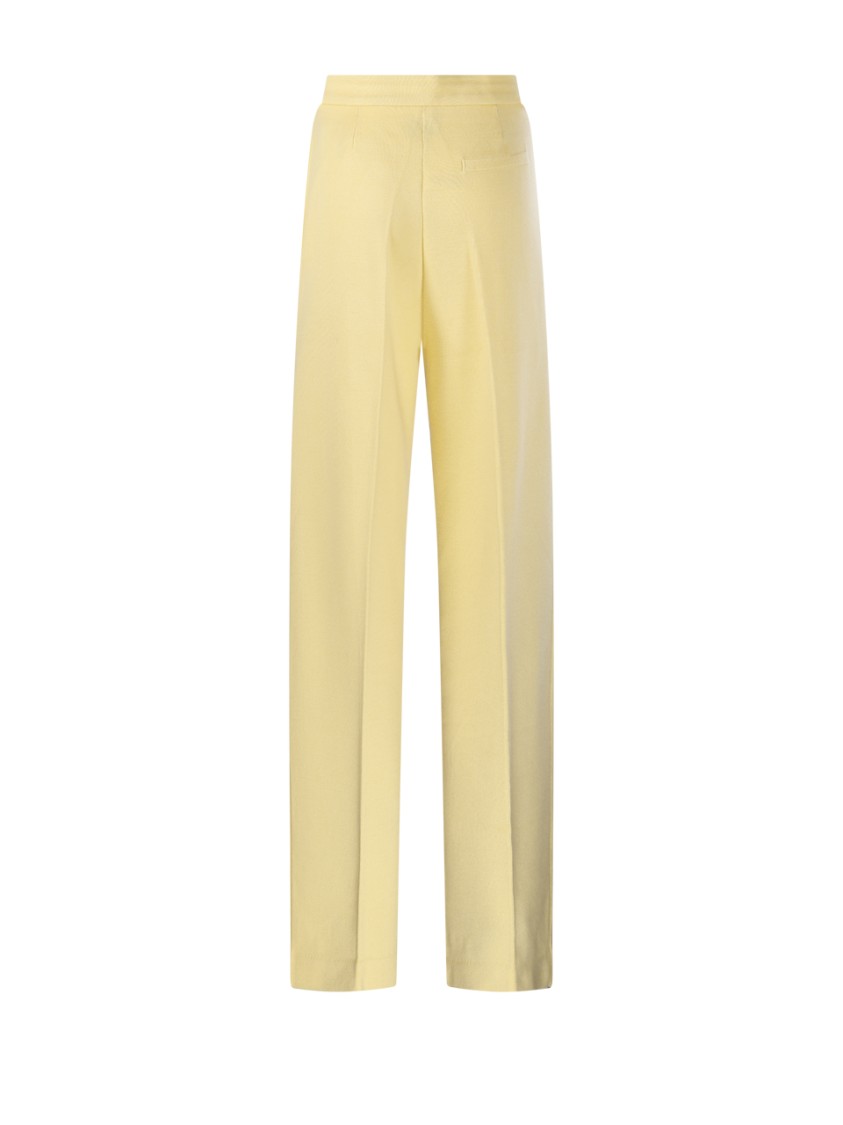 Forte Forte Tailored Stitched Milan Pant In Yellow