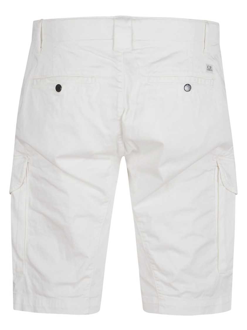 C.p. Company Regular Fit Cargo Shorts With Multiple Pockets