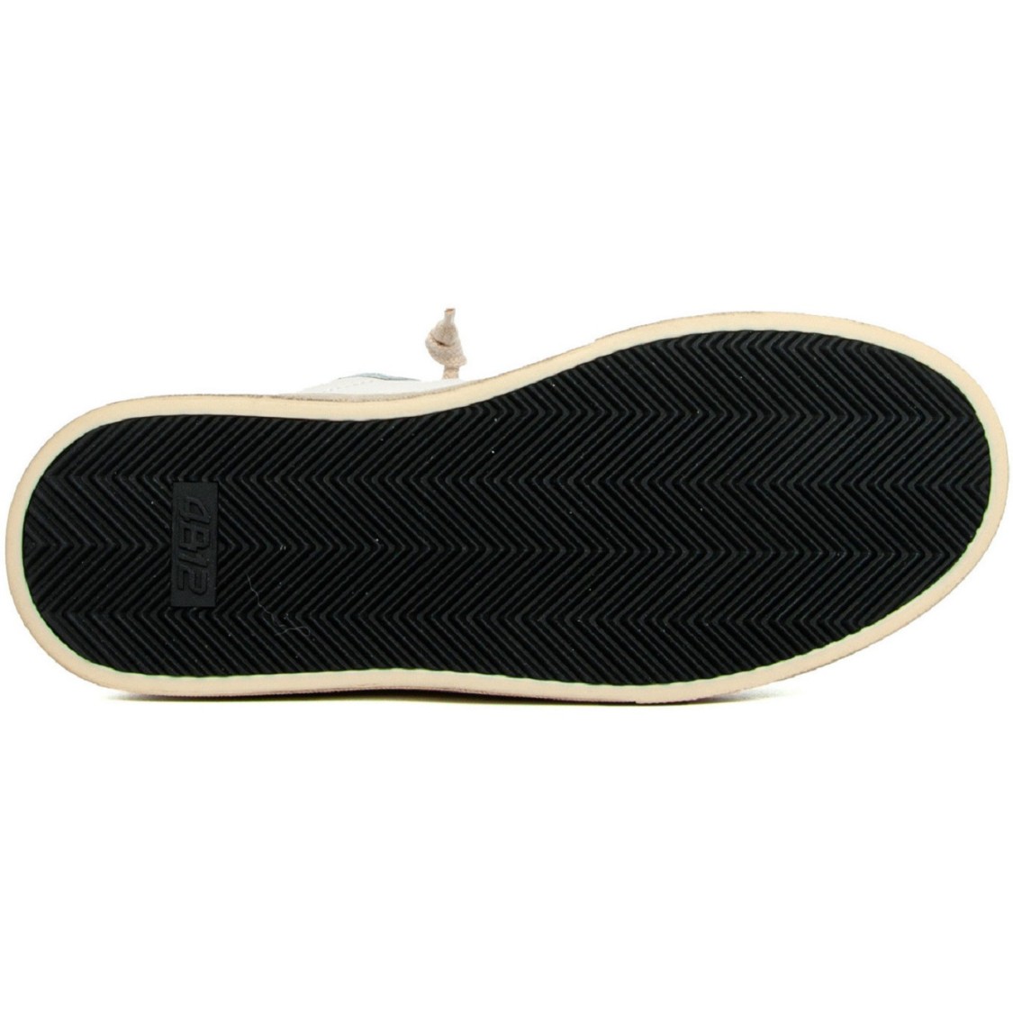 4b12 White Leather Platform Sneakers In White