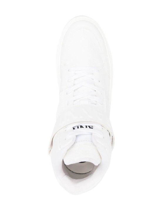 スニーカー Ganni Touch-Strap High-Top Sneakers Ganni Touch-strap High-top Sneakers In White | ModeSens