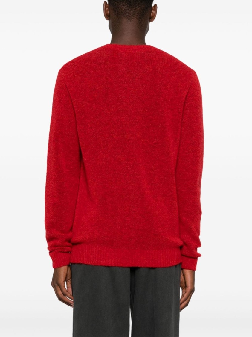 Forét Alpine Sweater In Red