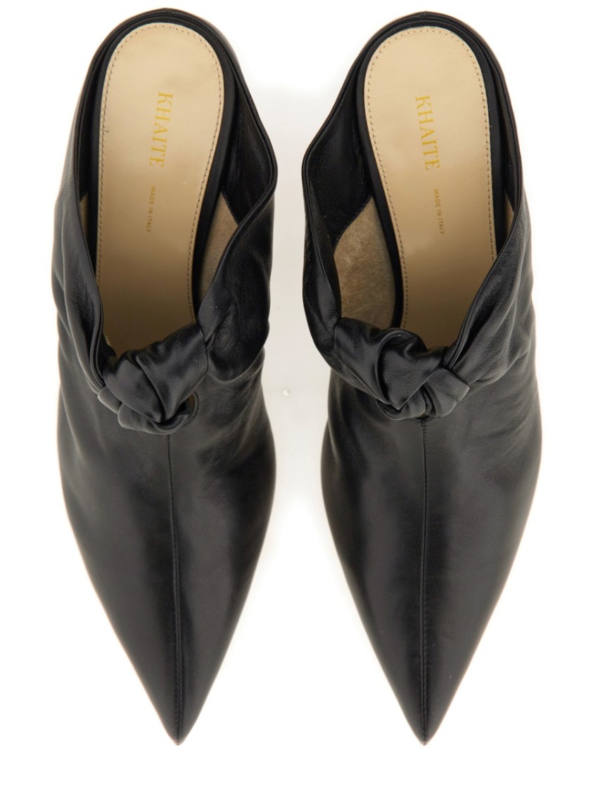 Khaite Mule The Rowan In Black