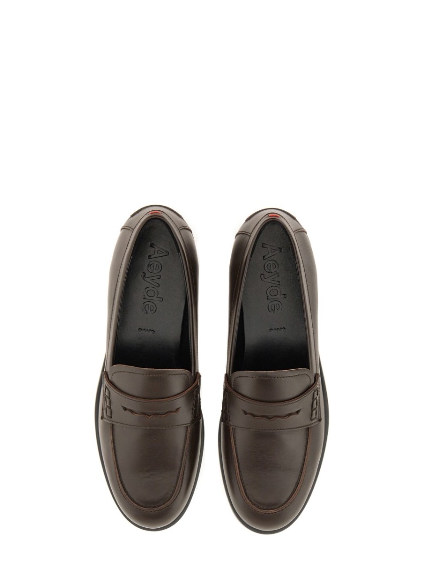 Aeyde Aeydē Moccasin "oscar" In Brown