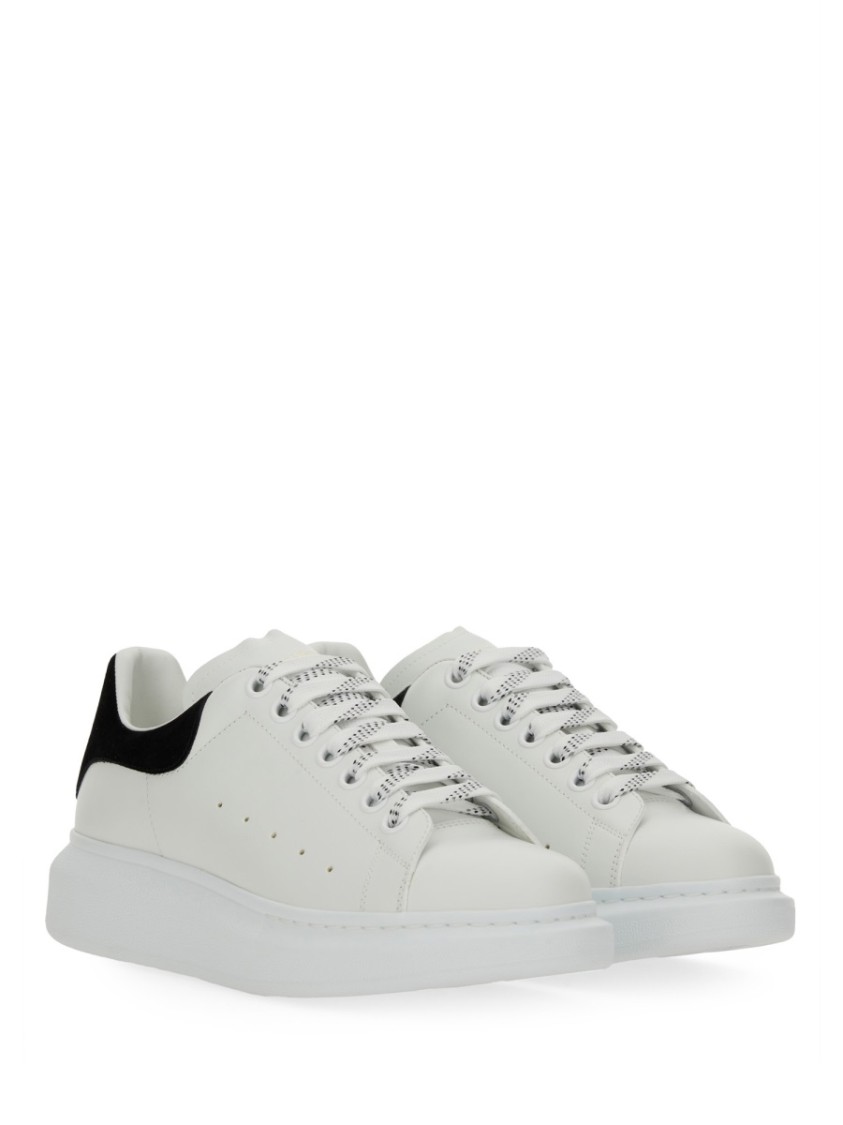 Shop Alexander Mcqueen Oversized Sneaker In White