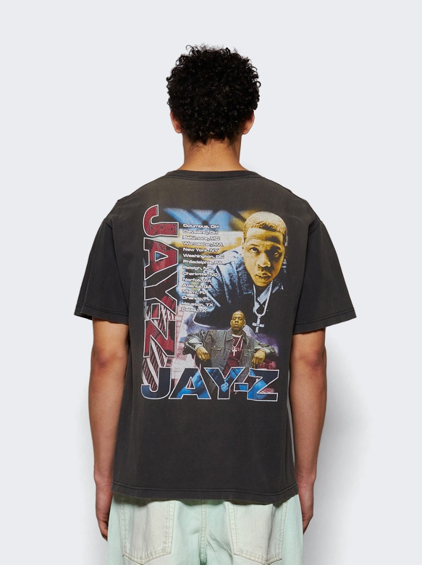 Shop Earthling Vip Jay-z T-shirt Black