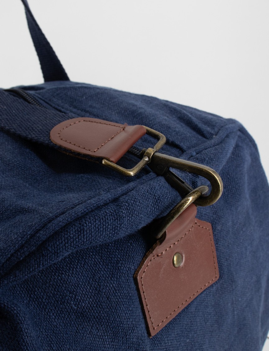 MC2 SAINT BARTH MC2 SAINT BARTH BLUE DUFFEL BAG WITH ADJUSTABLE SHOULDER STRAP