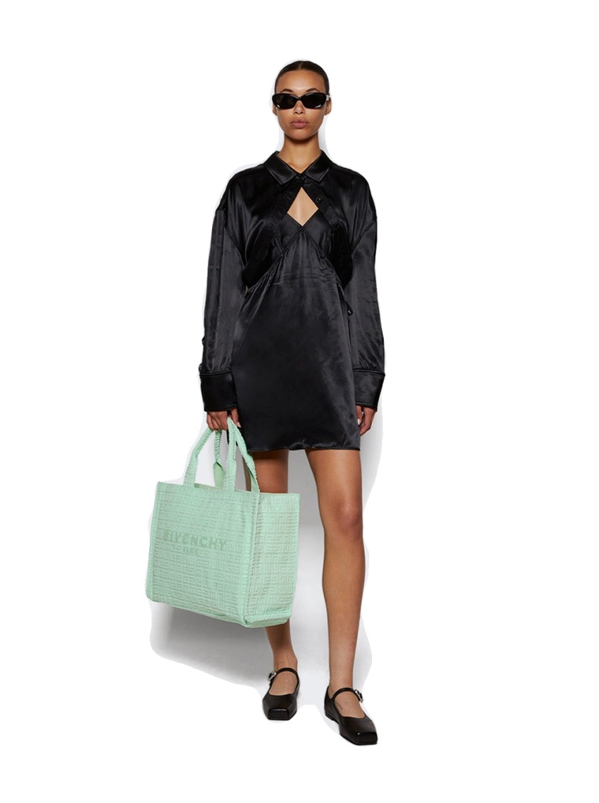 Alexander Wang Re-styled Bolero And Slip Dress Black In Black