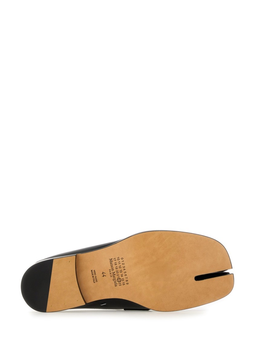 Maison Margiela Black Tabi City Loafer Mules In Black
