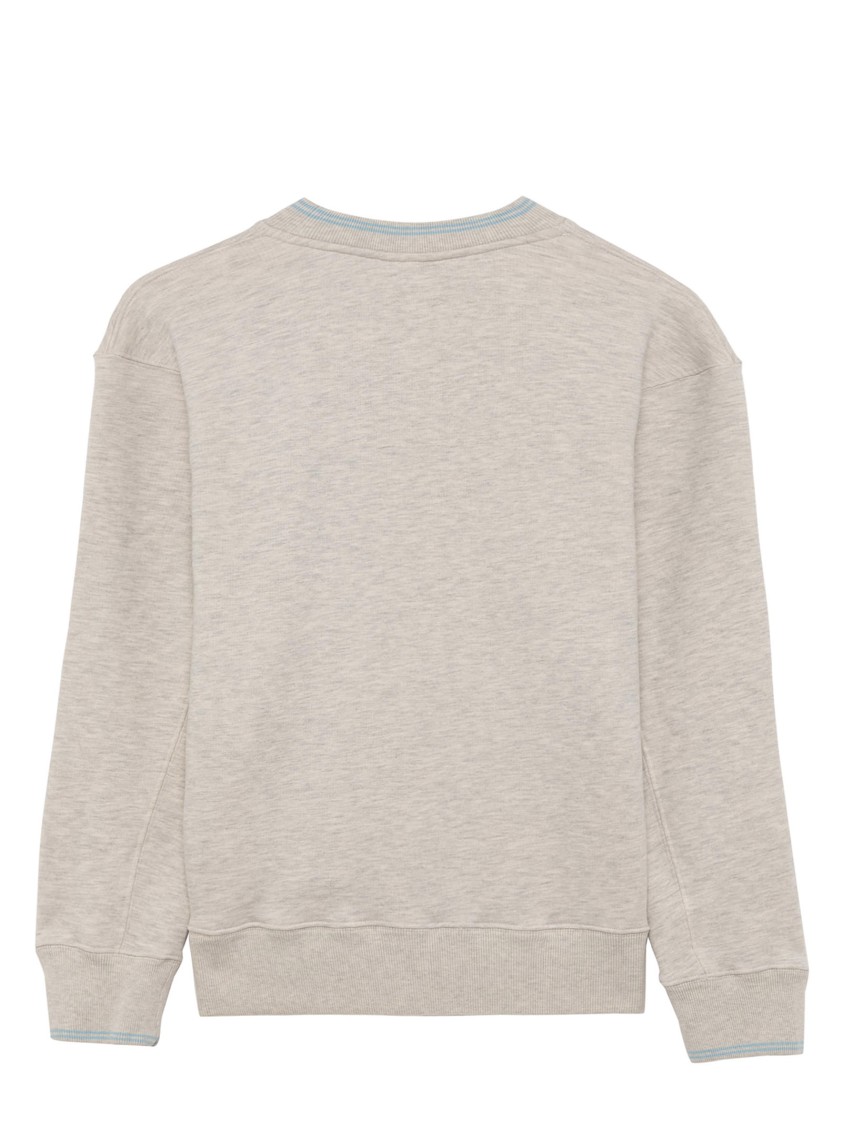 Autry College Sweatshirt With Classic Graphic In Neutral