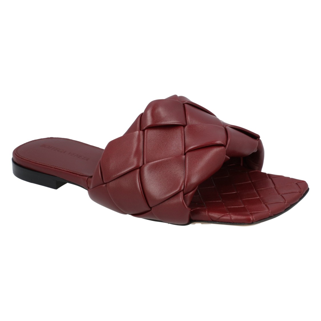 Bottega Veneta Lido Leather Slides
