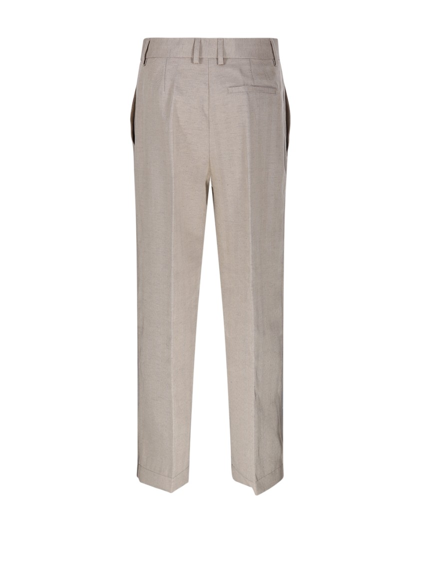Shop Forte Forte Cargo Pant In Neutrals