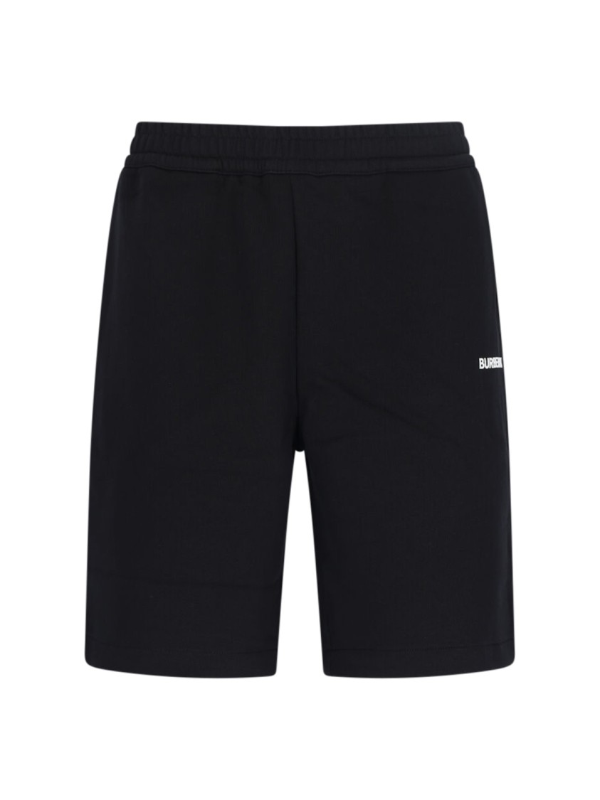 Burberry Raphael Logo Cotton Jersey Sweat Shorts