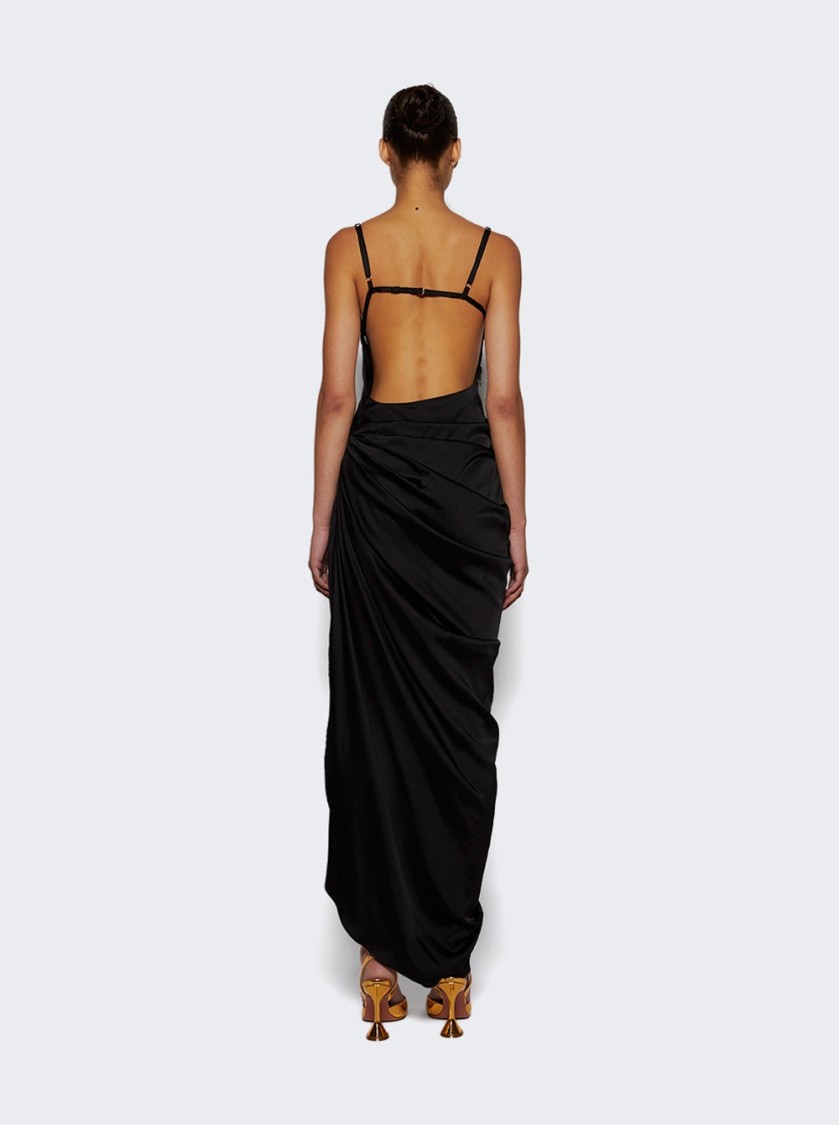 Jacquemus Saudade Asymmetric Midi Dress
