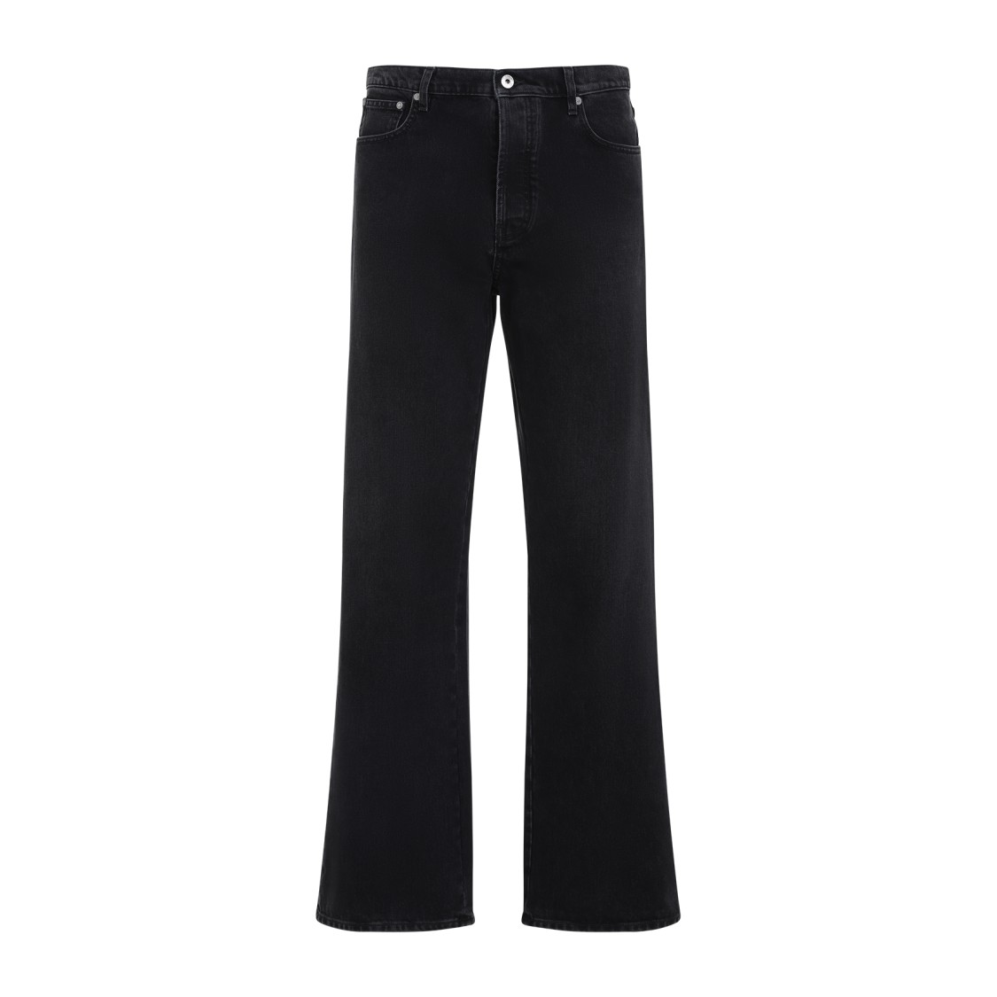 Off-white Relaxed Fit Diag Jeans In Black