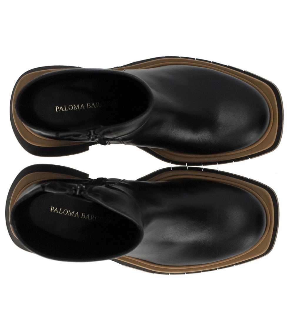 Paloma Barceló Ida Black Ankle Boot