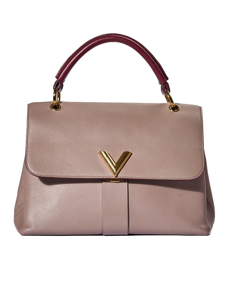 Pre-owned Louis Vuitton Very One Handle Mm Monogram In Pink