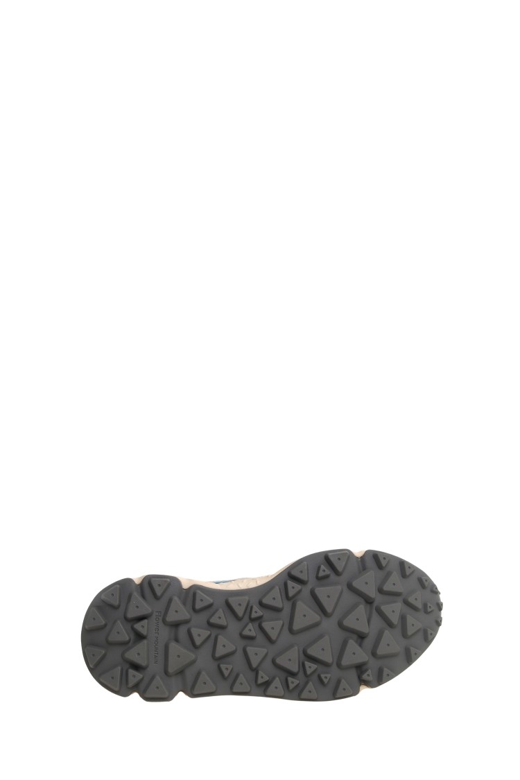 Flower Mountain Multicolored Suede And Technical Fabric Sneakers