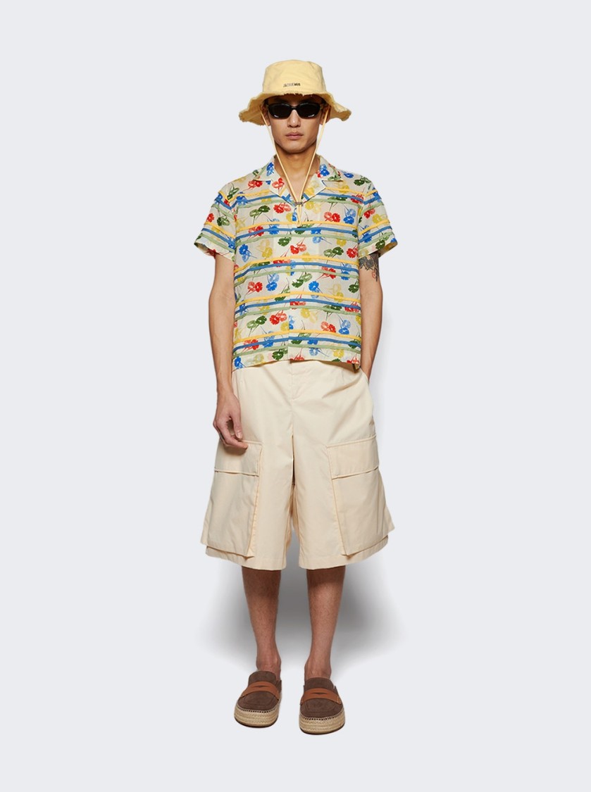 Shop Jw Anderson J. W. Anderson Espadrille Loafer Mules Taupe In Brown