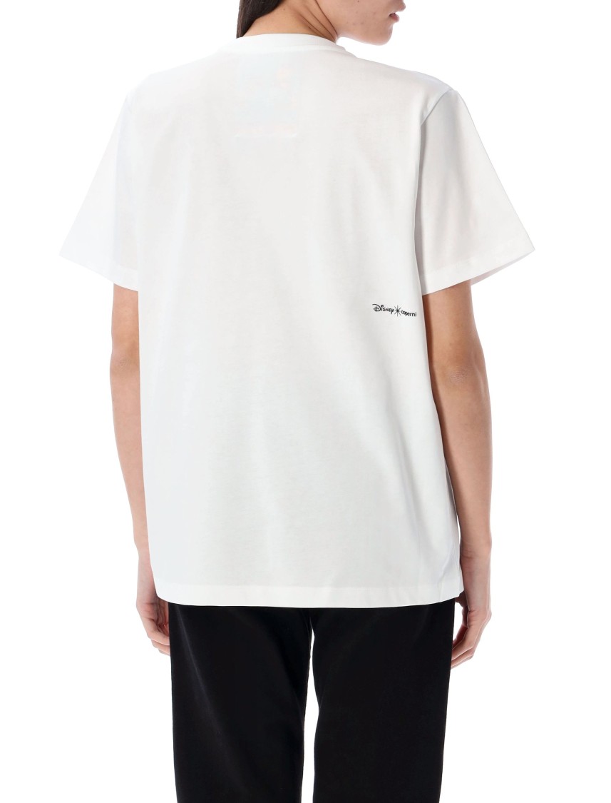 Coperni Floral Embellished Round Neck T-shirt