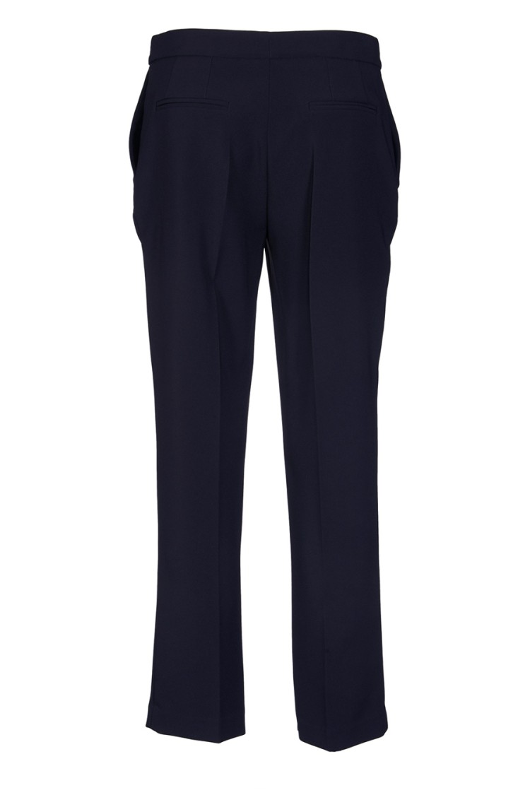 ELISABETTA FRANCHI ELISABETTA FRANCHI STRAIGHT-LEG TROUSERS WITH TAILORED SILHOUETTE 