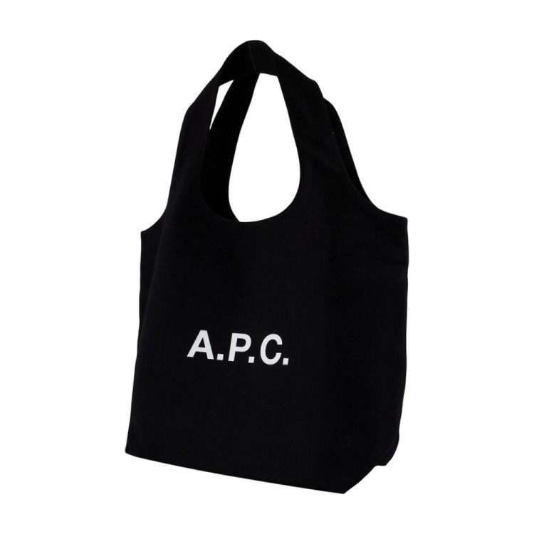 トートバッグ A.P.C. Ninon Shopper Bag - Synthetic - Black Ninon tote bag | A.P.C.