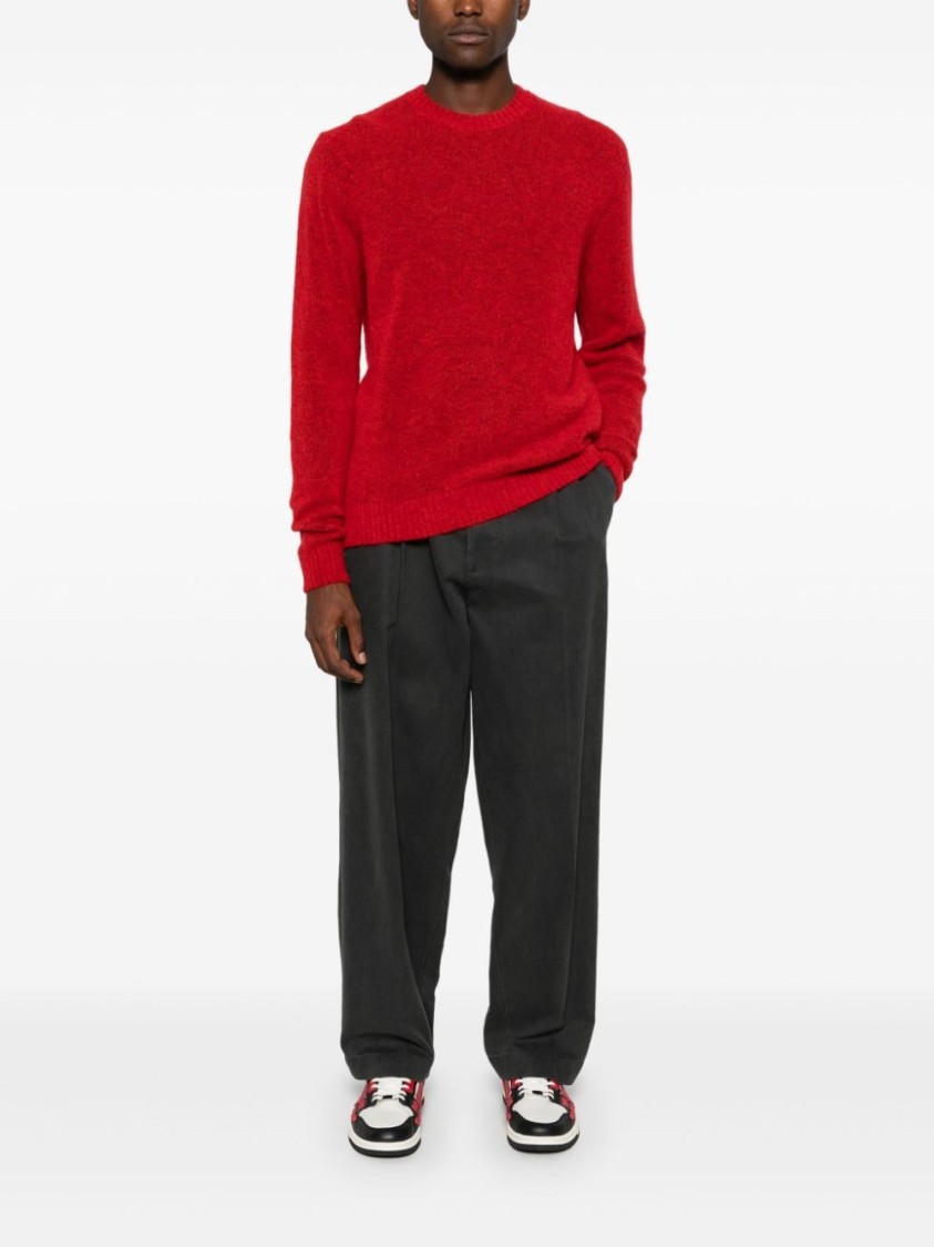 Forét Alpine Sweater In Red