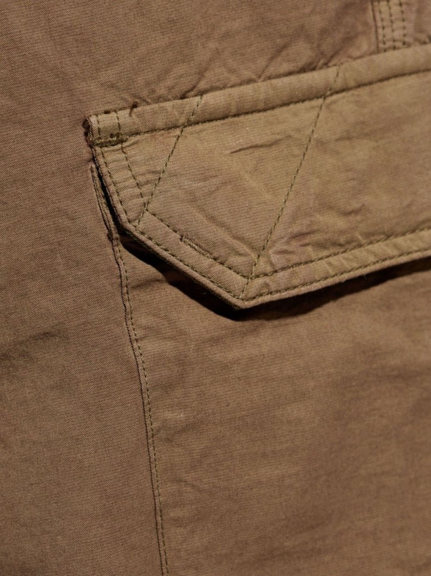 Shop Paul Smith Green Trousers With Cargo Pockets