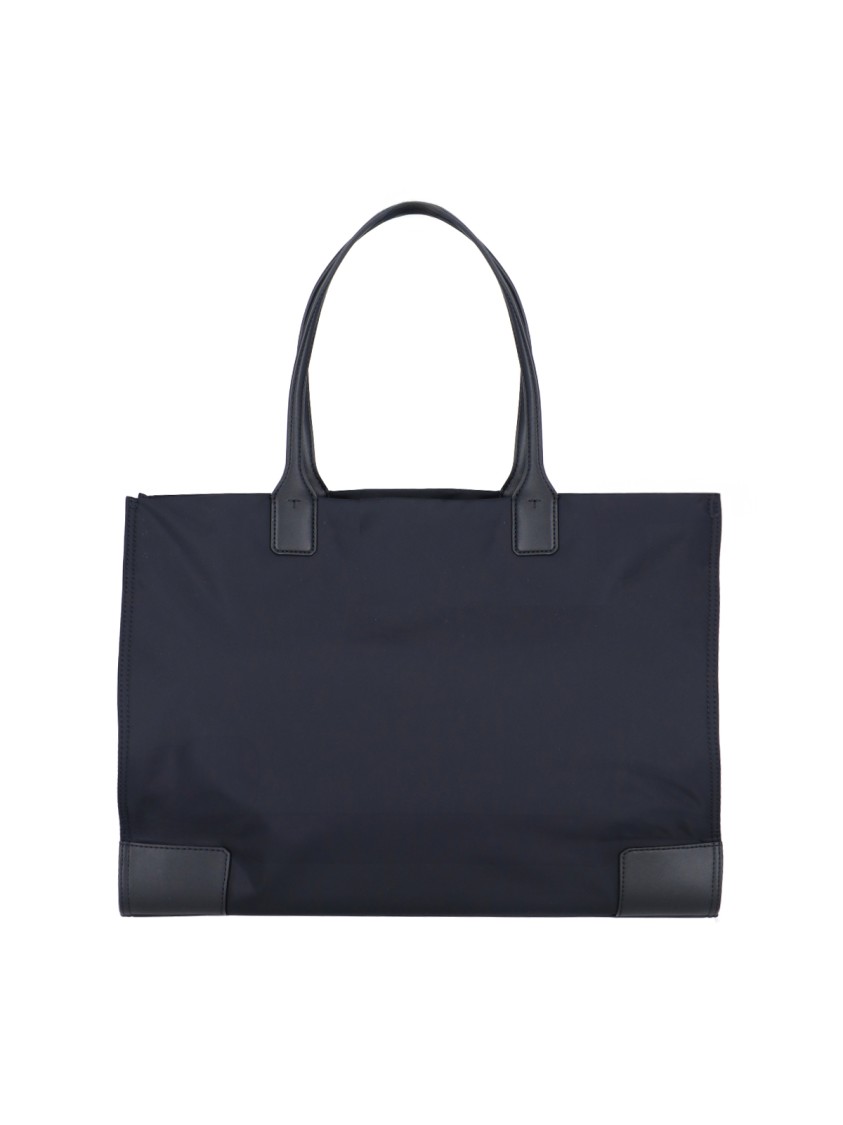 Tory Burch "ella" Large Tote Bag – Navy In Blue